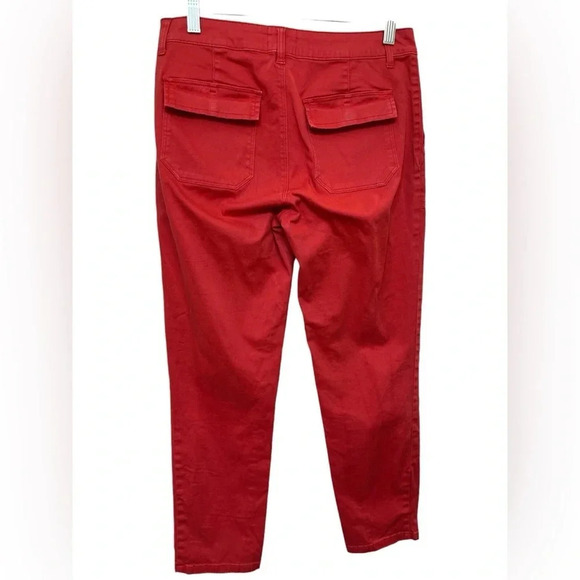 Sanctuary Standard Surplus red chino pants with oversized pockets - Picture 2 of 6